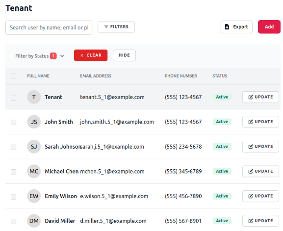 إدارة مبسطة للسكان